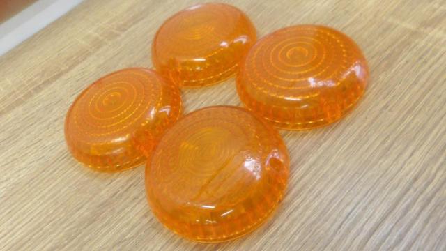ヤマハ純正ウインカーレンズ4個セット ドラッグスター250使用