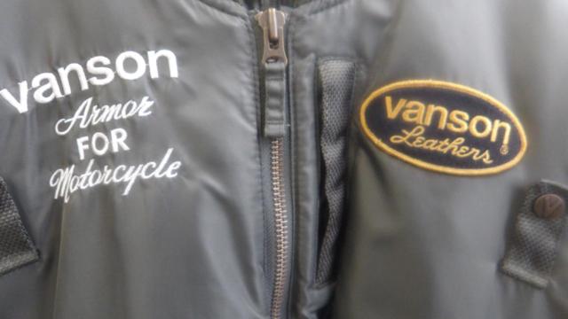VANSON VS578DS-W1601-MA-1 XLサイズ ウインタージャケットカーキ