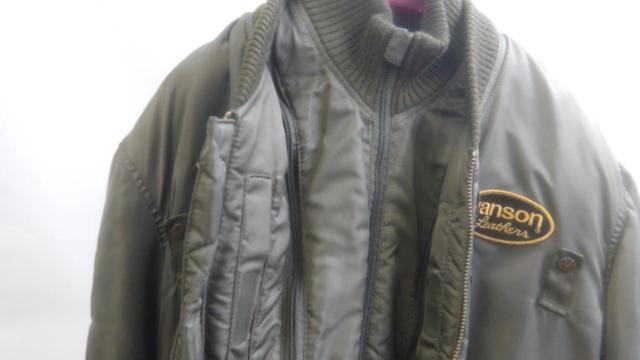 VANSON VS578DS-W1601-MA-1 XLサイズ ウインタージャケットカーキ
