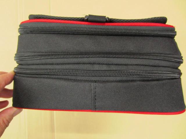 DEGNER(デグナー) NB-15A タンクバッグ レッドパイピング 2.7L～7L 吸盤タイプ