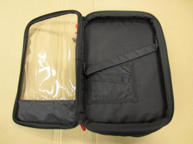 DEGNER(デグナー) NB-15A タンクバッグ レッドパイピング 2.7L～7L 吸盤タイプ