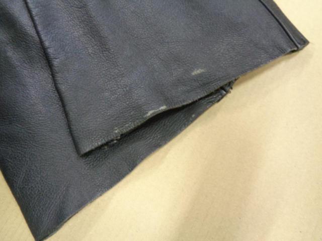 SRP(SPIRIT OF MOTORCYCLE RIDING GEAR) レザーパンツ ブラック Mサイズ