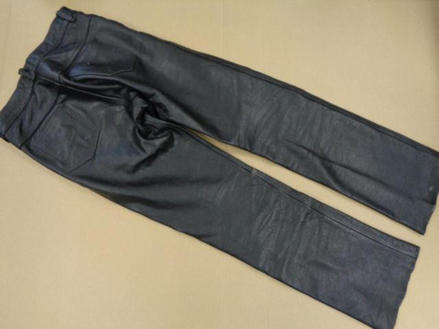 SRP(SPIRIT OF MOTORCYCLE RIDING GEAR) レザーパンツ ブラック Mサイズ