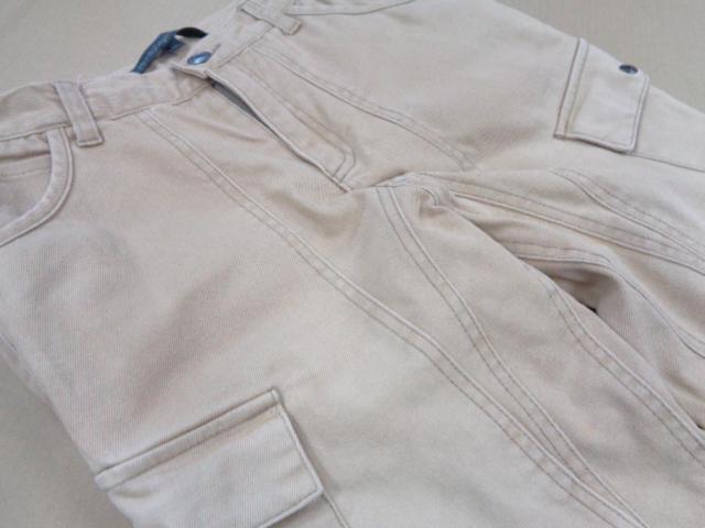 RossoStyleLab(ロッソスタイルラボ) ROP-27 ストレッチミリタリーカーゴパンツ ベージュ Mサイズ レディース