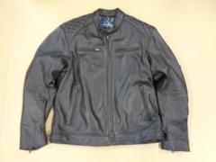 DEGNER(デグナー) ゴートレザーシングルライダースジャケット ブラック 2XLサイズ