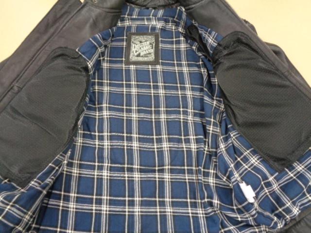DEGNER(デグナー) ゴートレザーシングルライダースジャケット ブラック 2XLサイズ