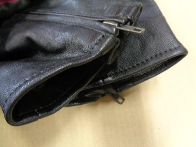DEGNER(デグナー) ゴートレザーシングルライダースジャケット ブラック 2XLサイズ