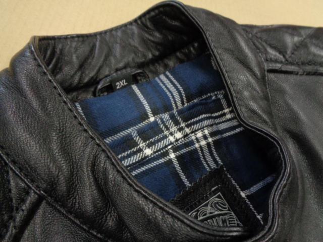 DEGNER(デグナー) ゴートレザーシングルライダースジャケット ブラック 2XLサイズ