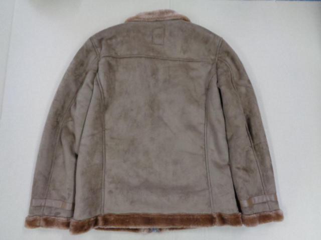 LOUIS CHAVLON(ルイシャブロン) 8540-3625 フェイクムートンジャケット ブラウン Lサイズ