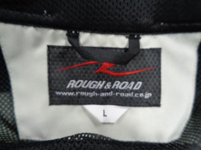 ROUGH&ROAD(ラフアンドロード) ライディングジャケット プラチナシルバー Lサイズ