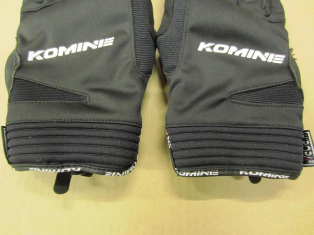 KOMINE(コミネ) GK-801 ウインターグローブカルタゴ ブラック Lサイズ