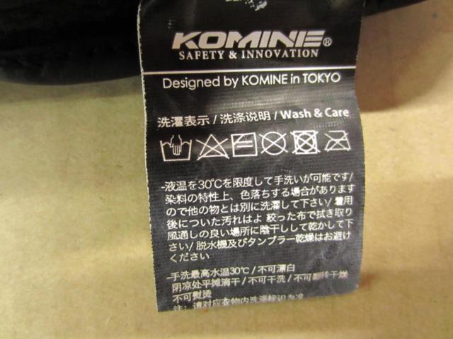 KOMINE(コミネ) GK-801 ウインターグローブカルタゴ ブラック Lサイズ