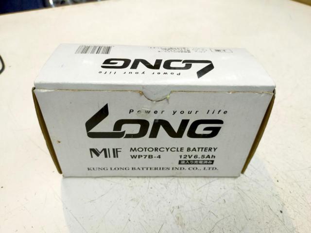 LONG (ロングバッテリー) 密封式バッテリー(WP7B-4) 【YT7B-BS/GT7B-4/FT7B-4互換】 
