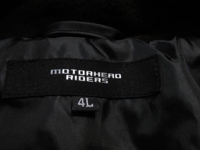 MOTORHEAD(モーターヘッド) ウォームインナージャケット 【4L】