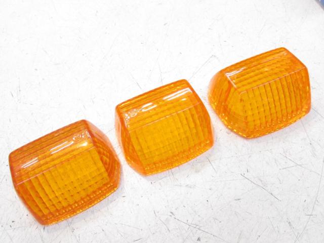 KAWASAKI(カワサキ) 純正ウインカーレンズ3個set 【ZRX400】