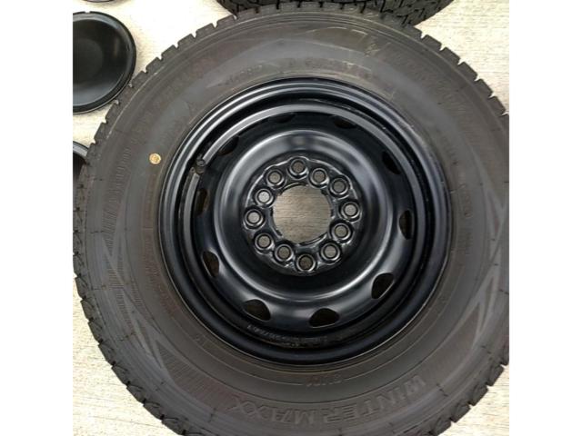 【中古W/中古T】 weds Neo Carrow + DUNLOP WINTERMAXX SV01