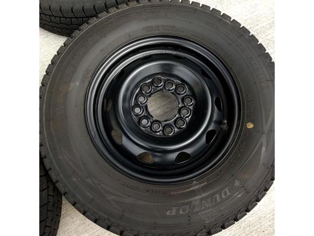 【中古W/中古T】 weds Neo Carrow + DUNLOP WINTERMAXX SV01
