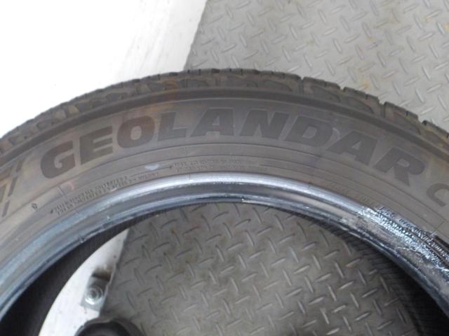 YOKOHAMA GEOLANDER CV G058 225/55R18 2本セット