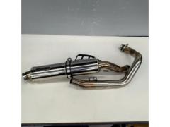 BMS-R R-EVO ステンレス スリップオン + モリワキ B.R.S Front Pipe SUS 【CBR250R/MC52】