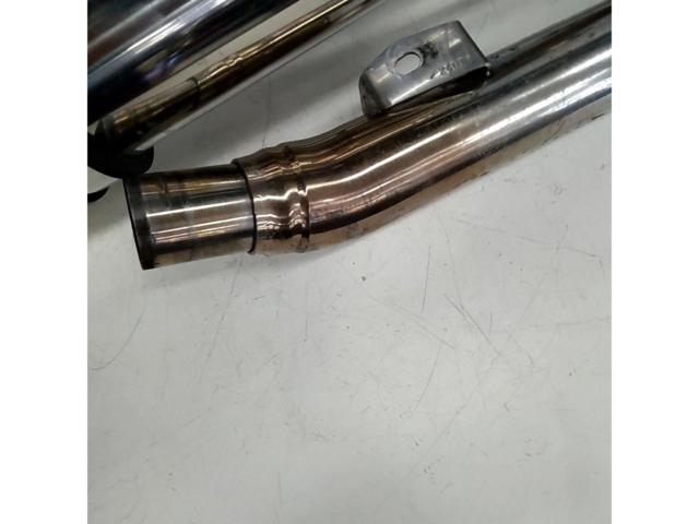 BMS-R R-EVO ステンレス スリップオン + モリワキ B.R.S Front Pipe SUS 【CBR250R/MC52】