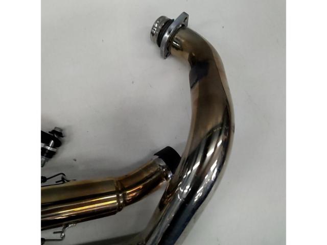 BMS-R R-EVO ステンレス スリップオン + モリワキ B.R.S Front Pipe SUS 【CBR250R/MC52】