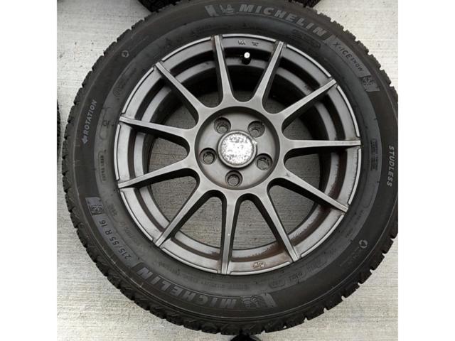 【中古W/現状T】 MSW by O.Z.racing + MICHELIN X-ice SNOW