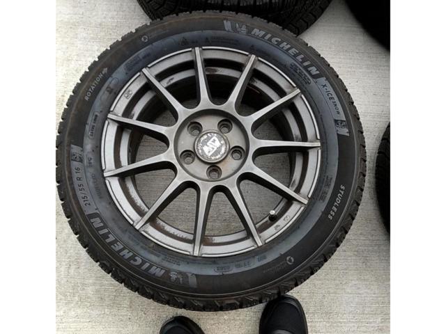 【中古W/現状T】 MSW by O.Z.racing + MICHELIN X-ice SNOW