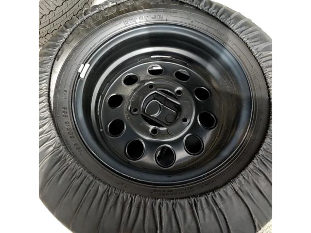 スズキ純正 ジムニーシエラ 純正スチールホイール(ホイールカバー付き) + DUNLOP GRANDTREK AT20 1本のみ