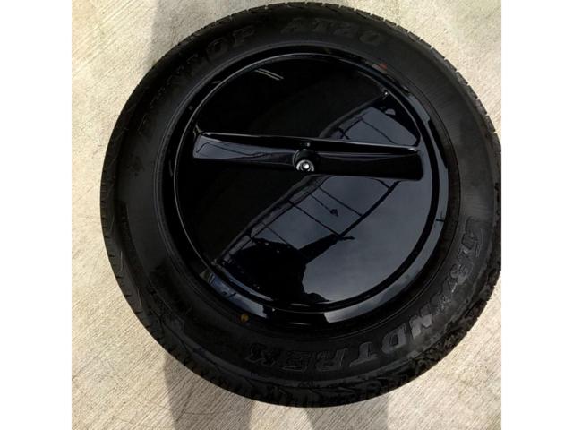 スズキ純正 ジムニーシエラ 純正スチールホイール(ホイールカバー付き) + DUNLOP GRANDTREK AT20 1本のみ