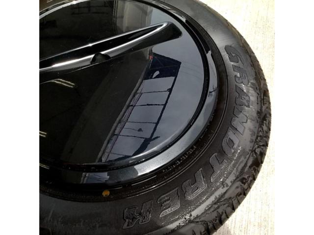 スズキ純正 ジムニーシエラ 純正スチールホイール(ホイールカバー付き) + DUNLOP GRANDTREK AT20 1本のみ