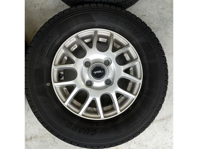 【中古W+中古T】 BRIDGESTONE TOPRUN + YOKOHAMA iceGUARD iG91