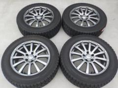 【中古W/中古T】 TOPY SIBILLA NEXT β-12 + GOODYEAR ICE NAVI 7 4本セット