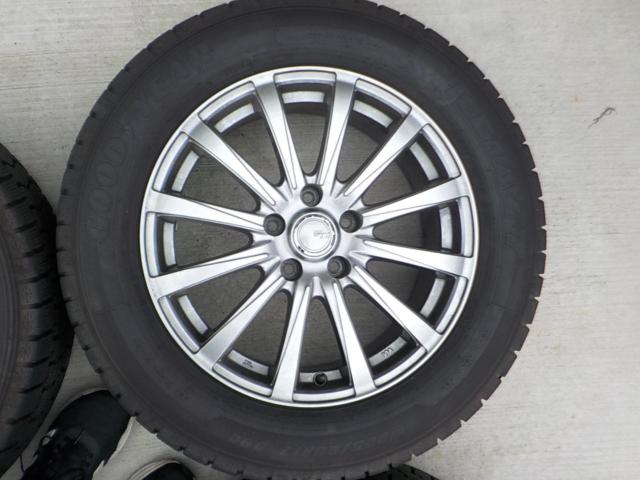 【中古W/中古T】 TOPY SIBILLA NEXT β-12 + GOODYEAR ICE NAVI 7 4本セット