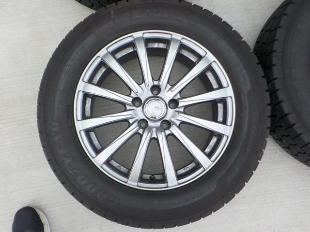 【中古W/中古T】 TOPY SIBILLA NEXT β-12 + GOODYEAR ICE NAVI 7 4本セット