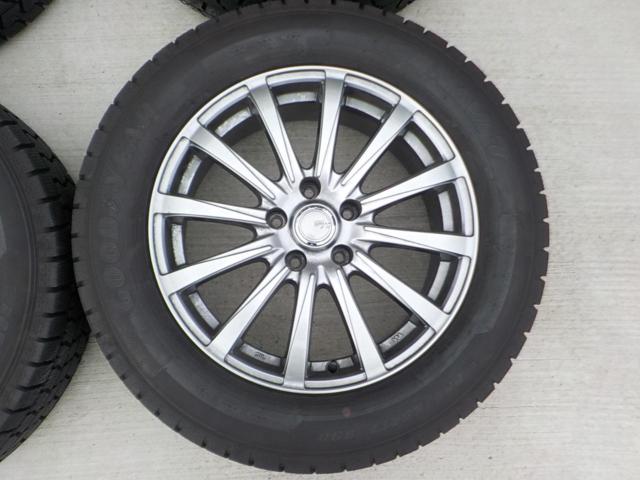 【中古W/中古T】 TOPY SIBILLA NEXT β-12 + GOODYEAR ICE NAVI 7 4本セット
