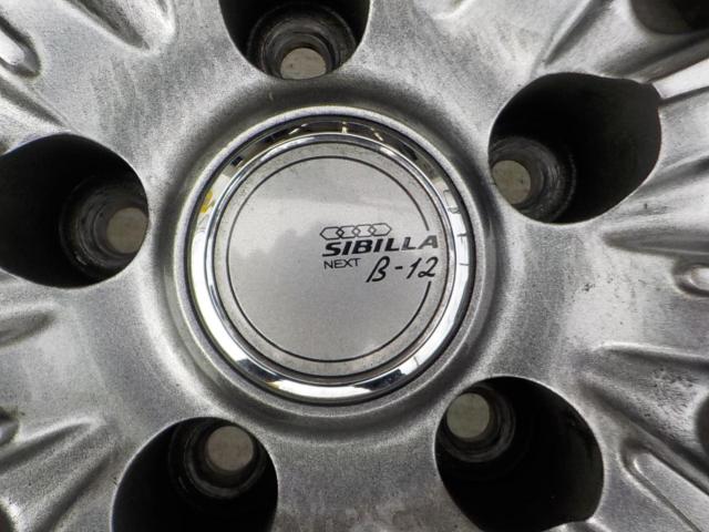【中古W/中古T】 TOPY SIBILLA NEXT β-12 + GOODYEAR ICE NAVI 7 4本セット
