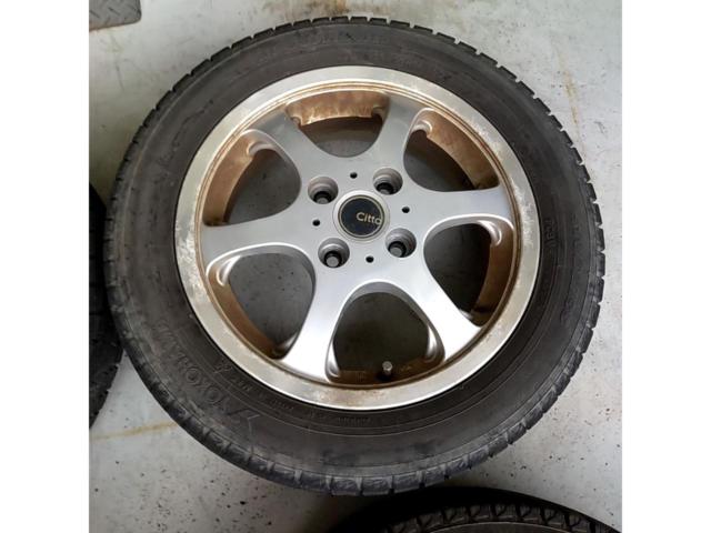 【中古W/現状T】 BRIDGESTONE Citta NC6 + YOKOHAMA iceGUARD iG20