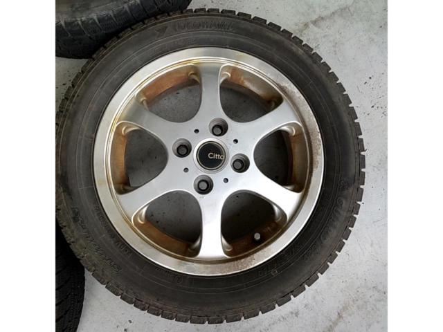 【中古W/現状T】 BRIDGESTONE Citta NC6 + YOKOHAMA iceGUARD iG20