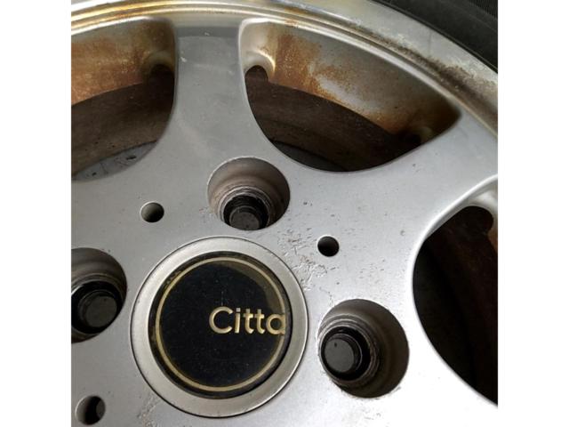 【中古W/現状T】 BRIDGESTONE Citta NC6 + YOKOHAMA iceGUARD iG20