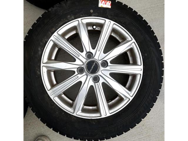 【中古W/現状T】 BRIDGESTONE BALMINUM XR10 + BRIDGESTONE BLIZZAK VRX