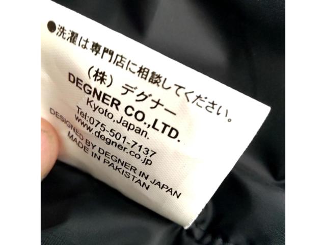 DEGNER フード付きレザージャケット サイズ:レディース/M