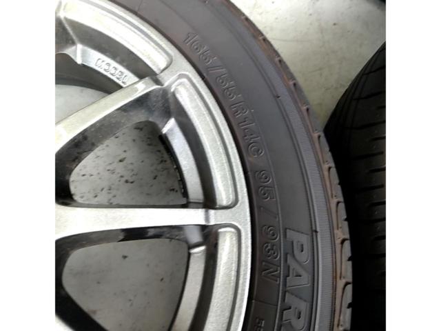 A-TECH SCHNEIDER StaX (4HOLE) + YOKOHAMA PARADA PA03 4本セット