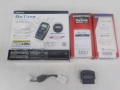COMTEC BE TIME WR530エンジンスターター + COMTEC ワイヤレスドアロック配線キット Be-970 + COMTEC BeTime Be-167 エンジンスターター