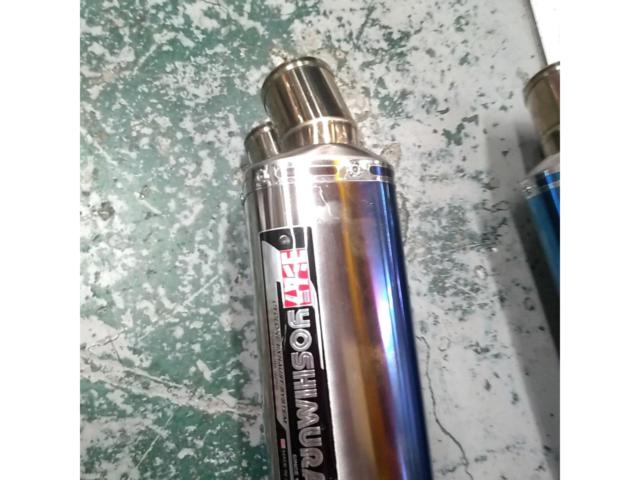 9YOSHIMURA
Slip-On
Tri-Oval Cyclone
The out two
2 end
EXPORT
SPEC