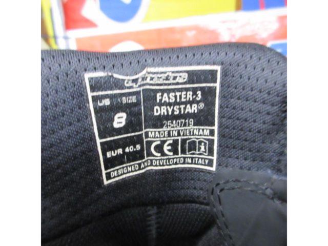 Alpinestars
FASTER-3
DRYSTAR
Size 8