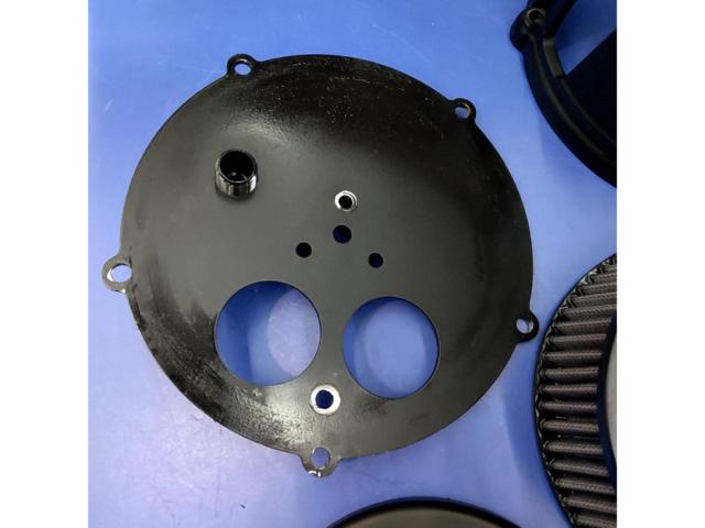 Kuryakyn Air Cleaner Kit
Removing the bolt (early model)