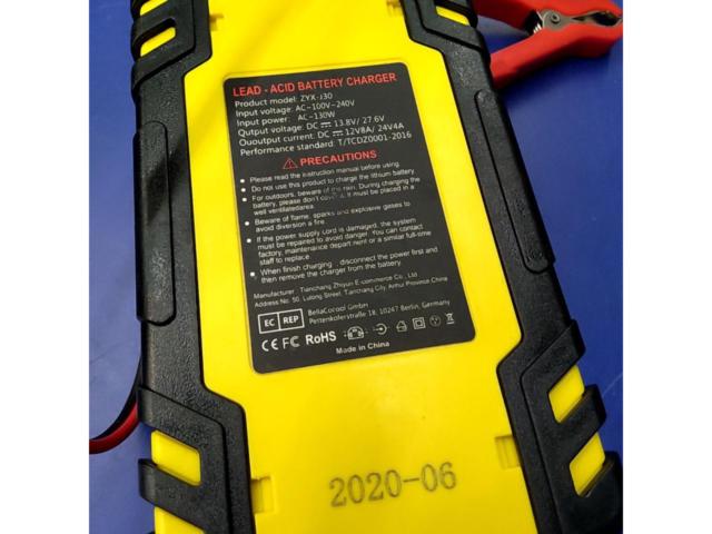 Battery charger from an unknown manufacturer