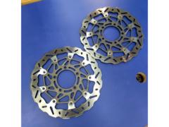 Braking disc rotor
Right and left
Removed from a NINJA1000SX ('20)