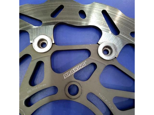 Braking disc rotor
Right and left
Removed from a NINJA1000SX ('20)