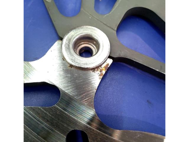 Braking disc rotor
Right and left
Removed from a NINJA1000SX ('20)